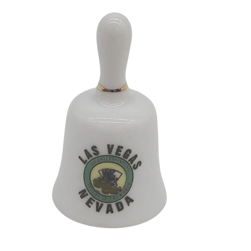 Las Vegas Mini Bell Porcelain